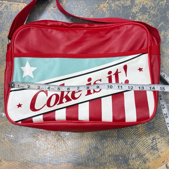 Coca Cola Brand Retro Vintage Over The Shoulder Bag - Picture 4 of 6
